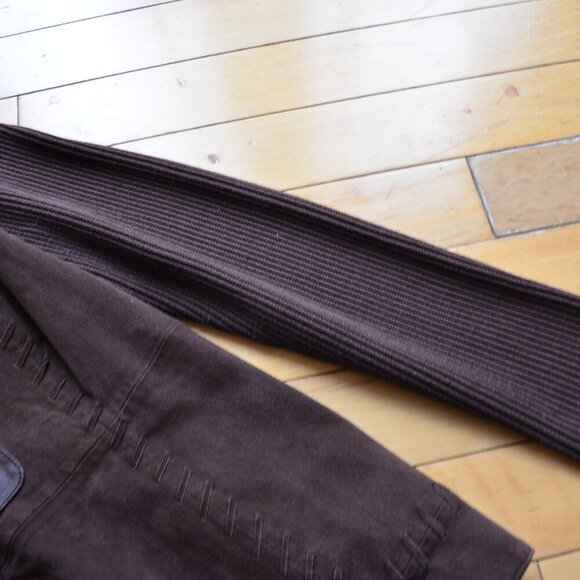 Nygard Brown Suede Leather Boho Horn Toggle Closure Jacket Size M 10-12 - Picture 4 of 13